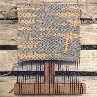 weaving in progress by Becky - one of my UK customers