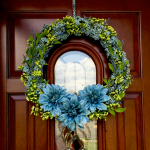 A very pretty spring wreath by Ron of losingscrews.com