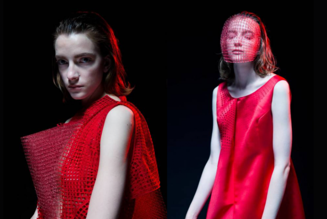 Designer Jim Chen-Hsiang Hu shows off an emerging method of clothes-weaving that overcomes 3D printing in range of texture and thread integrity