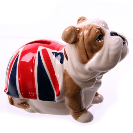 British Bulldog Money Box